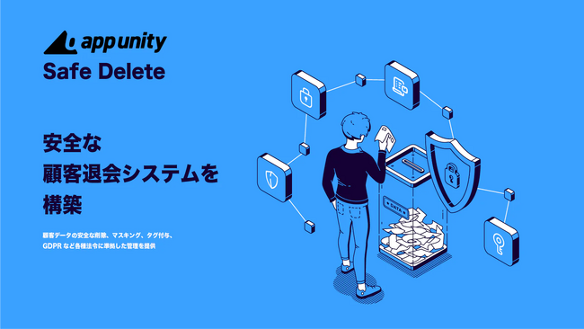 安全な顧客退会システムを構築できるShopifyアプリ「App Unity Safe Delete」の提供を開始
