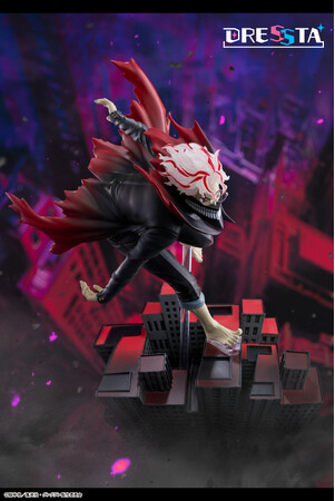 お手頃価格なのに飾り映え！タイトーの新物販フィギュアブランドDRESSTAより「TVアニメ『ダンダダン』　DRESSTA　オカルン（変身）」が2024年11月8日（金）11時から予約受付開始！