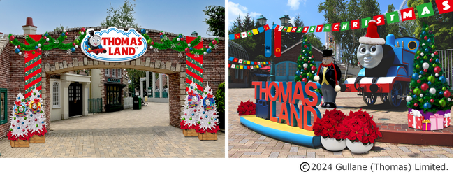 【富士急ハイランド】『トーマスランド クリスマス２０２４』11月9日(土)～スタート！テーマは「ぽかぽか あったかクリスマス」