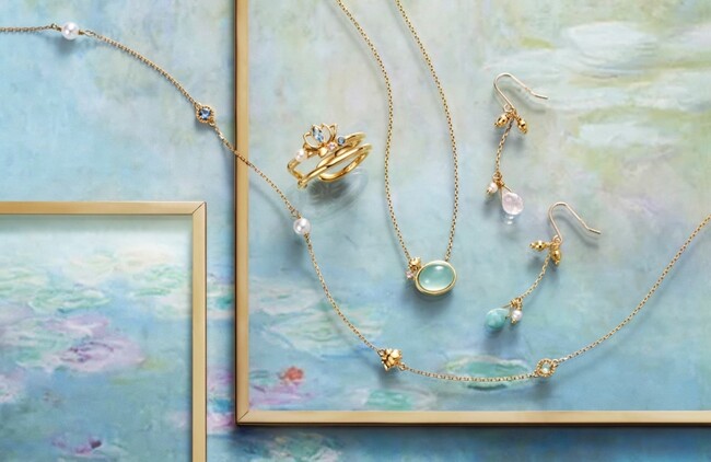 Canal ４℃より名画の世界観をジュエリーに落とし込んだ「Art Collection」が新登場　第一弾はフランスの印象派を代表する画家クロード・モネの【睡蓮】よりインスピレーション