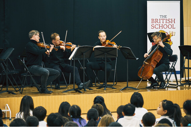 ブリティッシュ・スクール・イン東京、ミュンヘン・フィルハーモニー管弦楽団と特別イベントを開催 - 文化交流とより高いレベルの音楽に触れる機会を提供