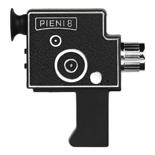 8mmフィルムカメラの形をした超小型トイデジタルカメラ「Kenko トイカメラ PIENI 8」