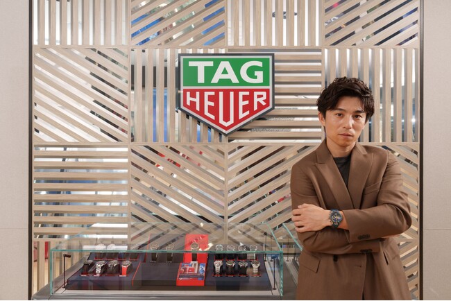 タグ・ホイヤー 「タグ・ホイヤー 大阪 心斎橋」11月9日(土)リニューアルオープン、中尾明慶が来店