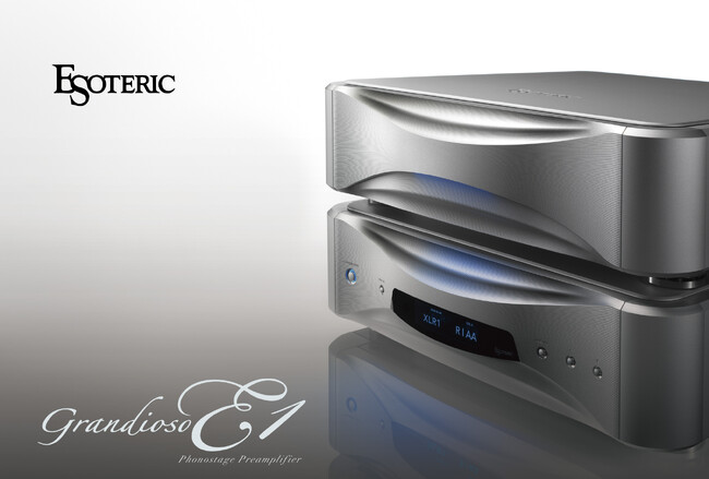 Grandiosoシリーズ初のフォノアンプ「Grandioso E1」を新発売