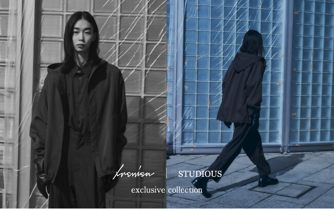 セレクトショップ STUDIOUSより IRENISAとのエクスクルーシブコレクションが発売