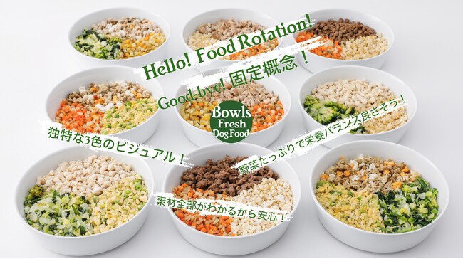 販売開始から1年で累計販売37万食達成！リピート率93％※1を記録、Bowls Fresh Dog Food（ボウルズフレッシュドッグフード）がD2Cフレッシュドッグフード市場で急成長中