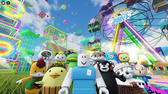 ambr、ゆるキャラのイベント「ゆるバース」のバーチャル空間をRoblox上に開発
