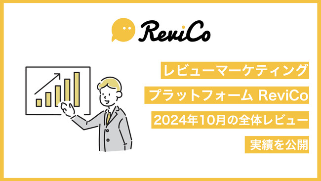 ReviCo、2024年10月の各実績が月間過去最高を記録