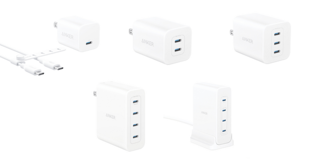【Anker】Apple製品に最適なAnkerのUSB急速充電器5製品をApple StoreおよびApple Storeオンライン限定で販売開始