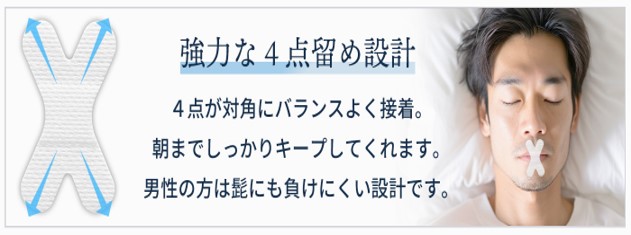 睡眠のプロ監修！はがれにくい「すやピタ鼻呼吸テープ」が誕生