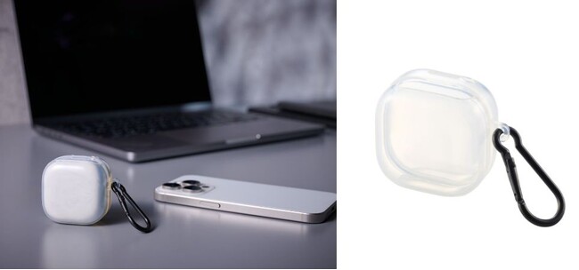 衝撃に強く、頑丈！カラビナ付きでかばんの中で埋もれない！SONY LinkBuds Fit ・LinkBuds Open用ワイヤレスイヤホン ソフトケース 2製品を新発売