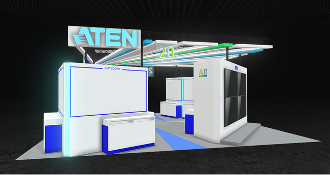 ATENジャパン『Inter BEE 2024』に出展し、最新の監視室・放送局・会議室向けの高度な遠隔操作のソリューションを展示