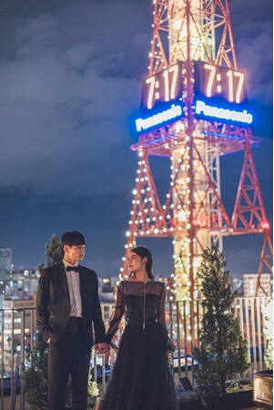 【aim札幌店】お洒落な夜の街並みと。Newロケーションフォトビジュアルが登場！