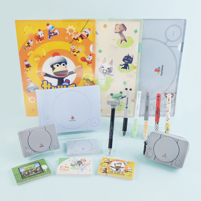 発売30周年を迎える初代「PlayStation(TM)」をモチーフにしたユニークな文具・雑貨をfunboxより発売