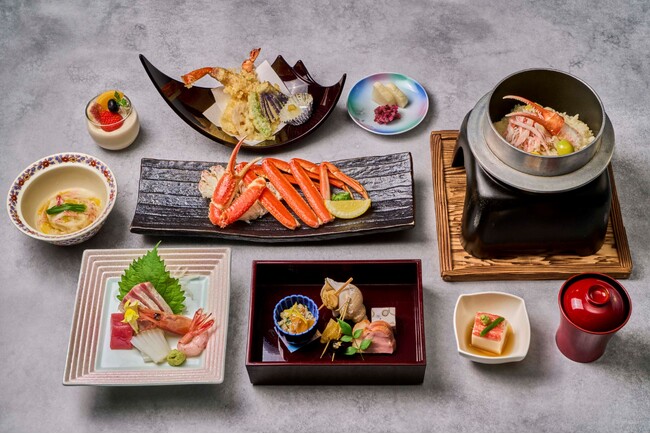 絶品ズワイガニを味わい尽くす「金澤蟹御膳」付き宿泊プランの予約受付を開始
