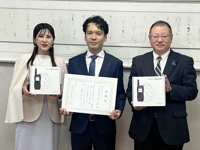 新潟6自治体に、衛星携帯電話を25台寄付【企業版ふるさと納税】