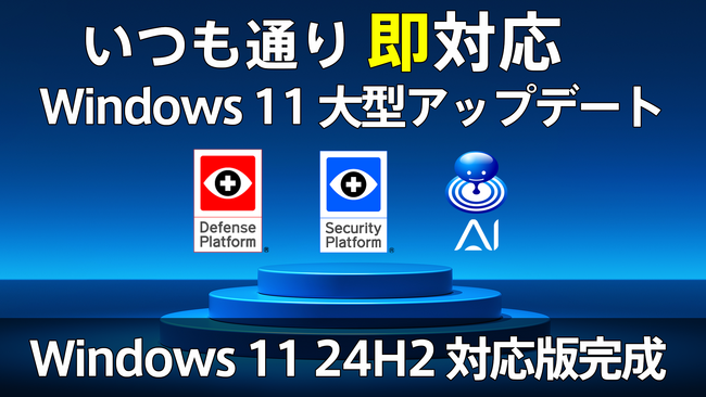Windows 11 2024 Update（24H2）にSePなど主要製品完全対応