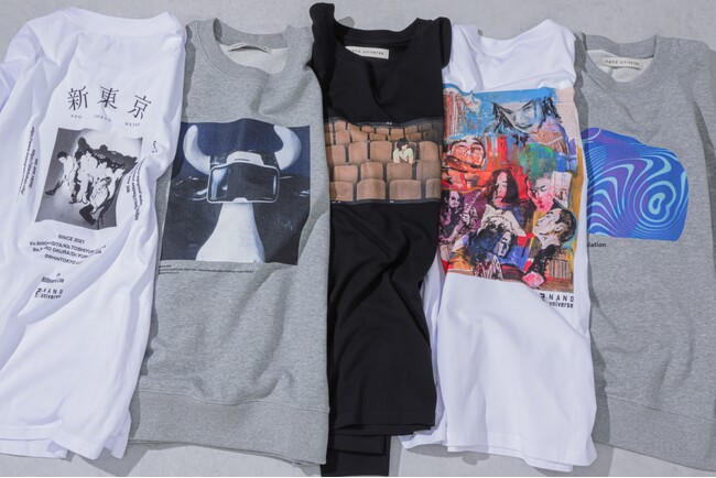 ナノ・ユニバースから、新東京、tonun、S.A.R.、kiki vivi lily　全4アーティストとのコラボレーションアイテムがご好評につき再販決定！
