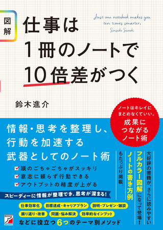 【思考を整理し行動を加速する！】大好評の書籍がフルカラー図解版に！『〈図解〉仕事は１冊のノートで10倍差がつく』11月14日（木）発売