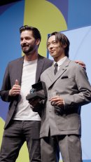 スイス ノルケイン社 トビアス・カッファー&小林陵侑選手 スイス ノルケイン社 トビアス・カッファー&小林陵侑選手