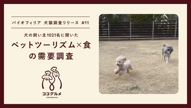 【ペットツーリズム需要調査 第二弾】愛犬との旅行で欲しいサービスでは“愛犬と一緒に”を重視する傾向。旅行の交通手段は飛行機が減。