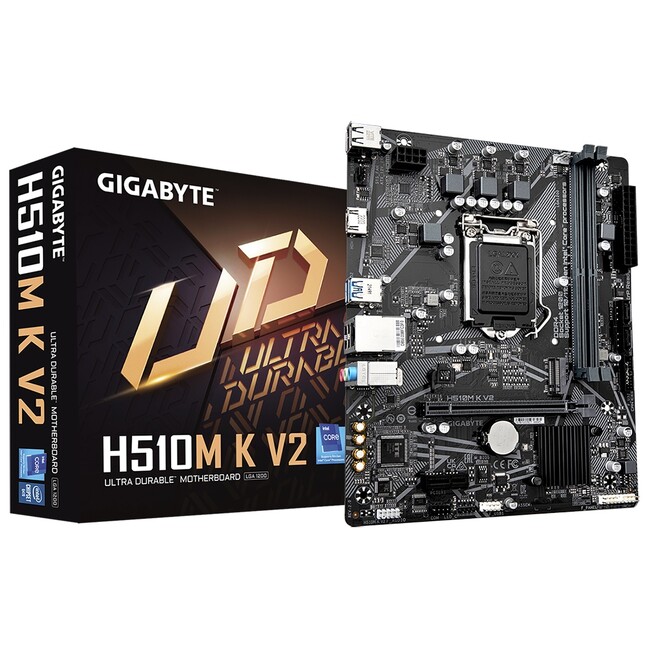 GIGABYTEよりIntel Q470チップセット搭載レガシー機器の保守交換に最適なマザーボード「H510M K V2」発売