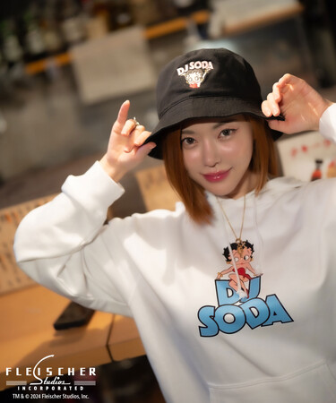 韓国出身の人気DJ「DJ SODA」が、「BETTY BOOP(TM) 」との初のコラボレーションコレクションを発表