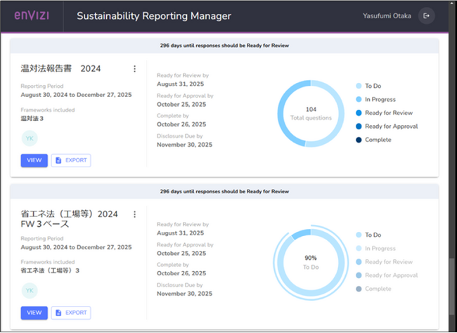 ESGデータ管理プラットフォームIBM Envizi ESG Suiteに、日本の省エネ法・温対法・フロン法報告機能を追加し、日本の法規に対応