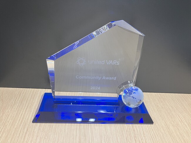 United Varsの2024年の年次総会で「Community Award」を受賞