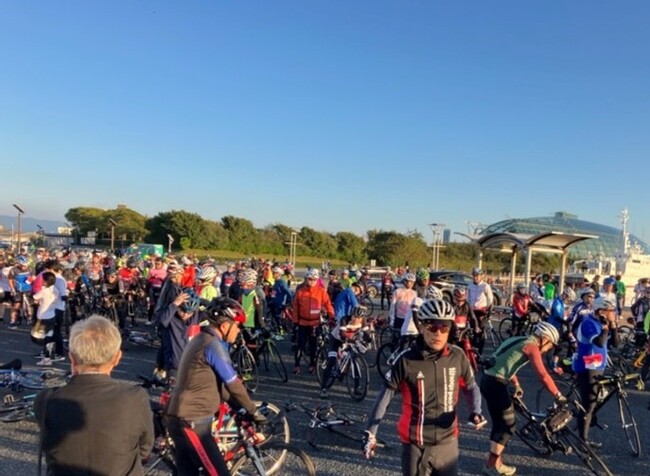 参加者900名超、福島県いわき市で開催されたサイクリングの大会、第11回『ツール・ド・いわき2024』に協賛・ボランティア活動を実施。