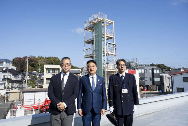 “茨城県・大洗町にて、全国に先駆けて導入！”AI搭載の広域監視防災システム現代版・火の見櫓（ひのみやぐら）運用開始記念式典レポート