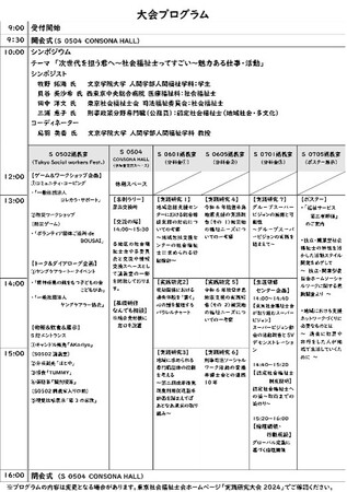 「社会福祉士」の魅力を伝える実践研究大会2024文京学院大学人間学部生・卒業生がシンポジストとして登壇