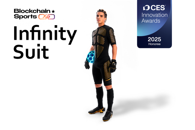 Infinity Football XRがCES Innovation Awards(R)で「Honoree」を受賞