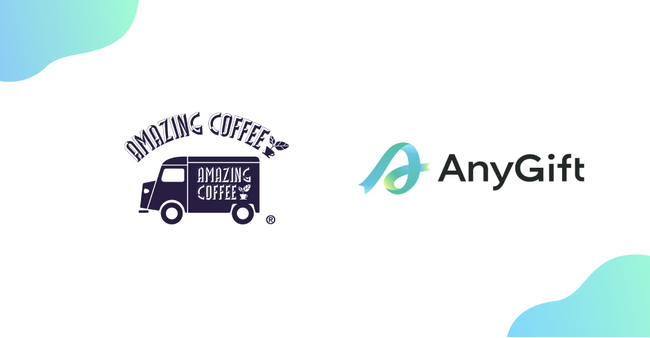 EXILE TETSUYA氏がプロデュースするコーヒーショップ 「AMAZING COFFEE」にて、eギフトサービス『AnyGift』を導入
