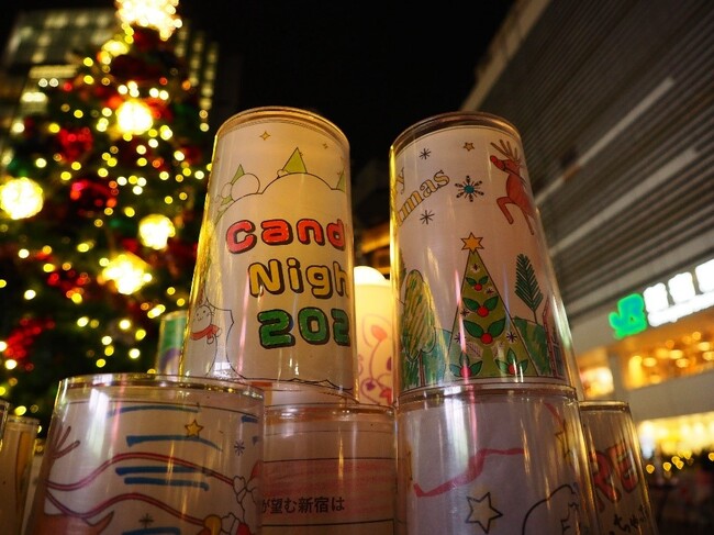 12月20日・21日「Candle Night @ Shinjuku East Square 2024 -新宿想い線-」を開催