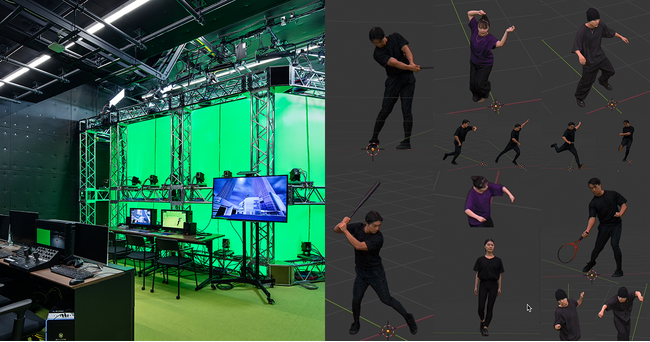 虎ノ門ヒルズ TOKYO NODE LAB「ボリュメトリックビデオスタジオ」を開発拠点に生成AI向け学習用“3D映像データセット”の開発・提供サービスを開始