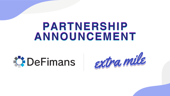 web3プロフェッショナルファームDeFimans、分散型IP プラットフォーム「Xross Road」を運営する extra mile株式会社と戦略的パートナーシップを締結