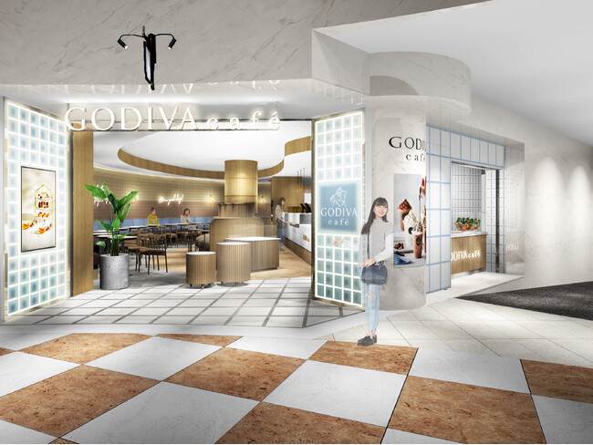 ゴディバカフェ関西初出店！「GODIVA cafe DIAMOR OSAKA」