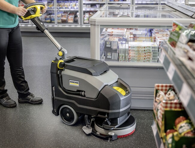 【業務用新製品】 シンプル設計で低価格帯を実現小型手押し式床洗浄機「BD 35/15 C Classic Bp」 11/20（水）発売