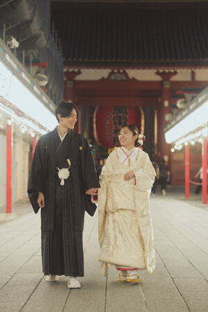 和装前撮りが3万円台で叶う「ナイトウェディングフォトプラン」が登場【INAI WEDDING WASOU 浅草】