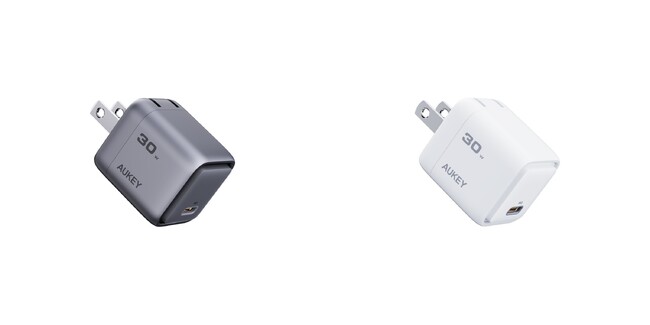 【AUKEY】GaNテクノロジー搭載 最大30W出力！小型軽量なUSB-C充電器「Comet 30W」11月22日（金）に販売開始！