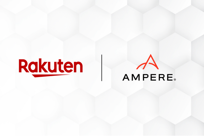 楽天とAmpere(R)、持続可能なAIコンピューティング実現のためのデータセンター効率向上に向けて連携を強化