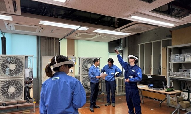 ダイキンとNEC、BtoBメタバース上での空調機点検トレーニングを運用開始