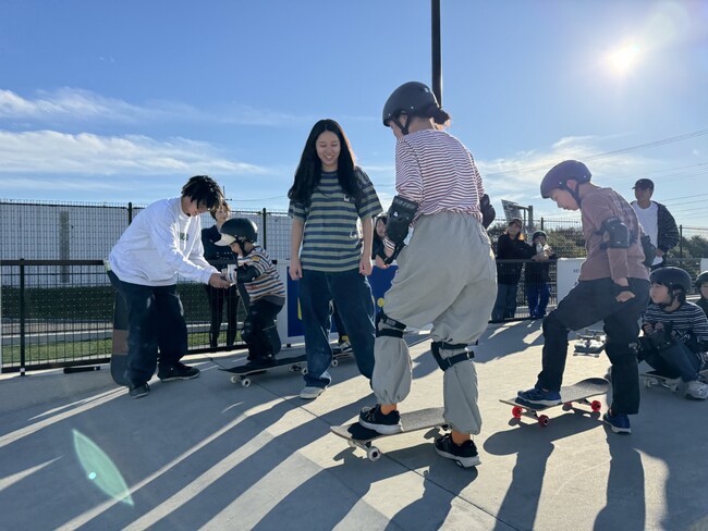 【JWSC国際スノーボード&スケートボード専門学校】2024パリ五輪銀メダリストが登場！AIRMANスケートパークで「アーバンスポーツフェス」開催！地域に広がるスケートボード文化と次世代育成に貢献