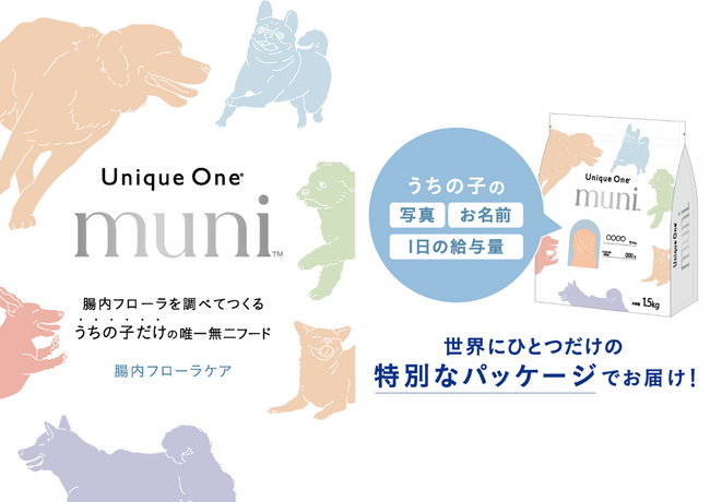 【Unique One muni】世界にひとつだけのオーダーメイドフード【新発売】