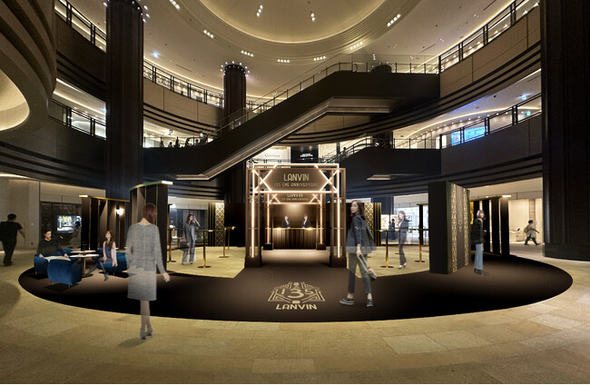 1920年代のパリの空気を再現。ランバン創業135周年を記念した「LE SALON - Cafe et Boutique」を東京ミッドタウン日比谷にて開催。
