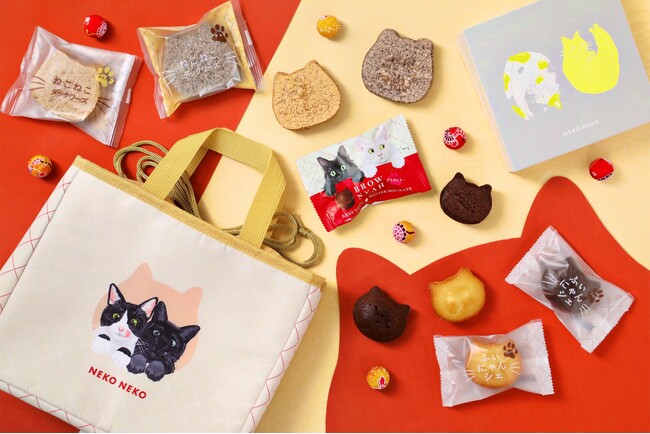 ～オールハーツ・カンパニーが贈る、福袋2025～「ねこねこ」から初お披露目 『ねこねこランチ保冷バッグ～はちわれと黒ねこ～』が新登場！ お得な『福袋』を12月1日（日）より予約受付開始