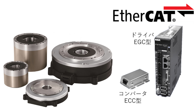 メガトルクモータ(TM)用 EtherCAT(R)対応ドライバを市場投入