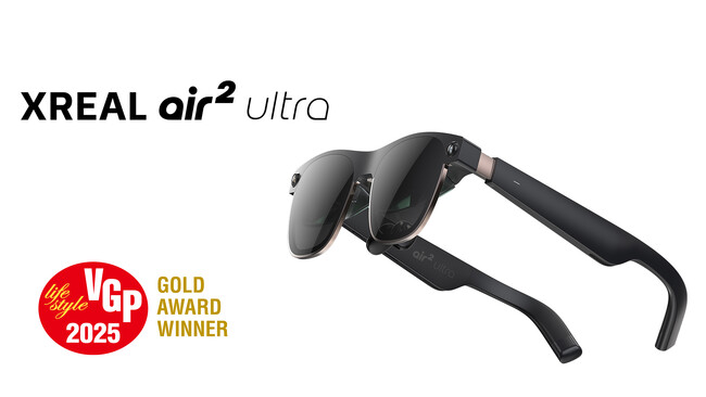 国内最大級のオーディオ&ビジュアルアワード「VGP2025」にてXREAL Air 2 Ultraが金賞を受賞