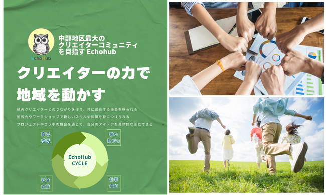 クリエイターの力で地域と企業を動かす！「EchoHub」名古屋市西区に新設